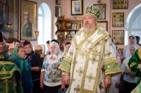 Божественная литургия в день памяти прп. Сергия Радонежского