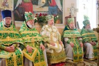 Божественная литургия в день памяти прп. Сергия Радонежского