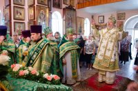 Божественная литургия в день памяти прп. Сергия Радонежского