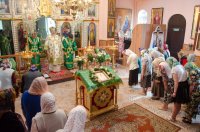 Божественная литургия в день памяти прп. Сергия Радонежского