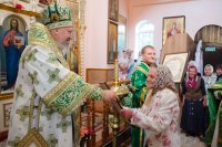 Божественная литургия в день памяти прп. Сергия Радонежского