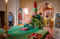 Божественная литургия в день памяти прп. Сергия Радонежского