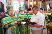 Божественная литургия в день памяти прп. Сергия Радонежского