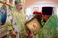 Божественная литургия в день памяти прп. Сергия Радонежского