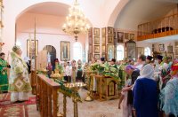 Божественная литургия в день памяти прп. Сергия Радонежского