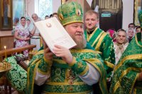 Божественная литургия в день памяти прп. Сергия Радонежского