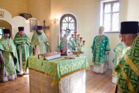 Божественная литургия в день памяти прп. Антония Печерского