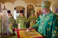 Божественная литургия в день памяти прп. Антония Печерского