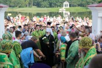 Преосвященнейший Стефан принял участие в юбилейных торжествах, посвященных 50-летию со дня кончины и 10-летию со дня прославления в лике святых блаженной Валентины Минской