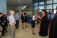 В Национальный аэропорт «Минск» доставлена величайшая святыня - предплечье святого великомученика и целителя Пантелеимона В Национальный аэропорт «Минск» доставлена величайшая святыня - предплечье святого великомученика и целителя Пантелеимона