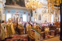 Божественная литургия в день памяти пророка Иезекииля Божественная литургия в день памяти пророка Иезекииля