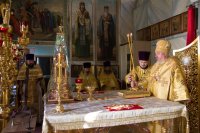 Божественная литургия в день памяти пророка Иезекииля Божественная литургия в день памяти пророка Иезекииля