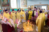 Божественная литургия в день памяти равноап. Марии Магдалины