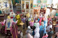 Божественная литургия в день памяти равноап. Марии Магдалины