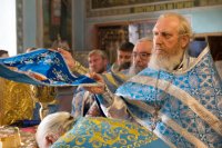 Божественная литургия в праздник Почаевской иконы Божией Матери Божественная литургия в праздник Почаевской иконы Божией Матери