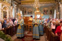 Божественная литургия в праздник Почаевской иконы Божией Матери Божественная литургия в праздник Почаевской иконы Божией Матери