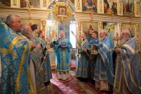 Божественная литургия в праздник Почаевской иконы Божией Матери Божественная литургия в праздник Почаевской иконы Божией Матери