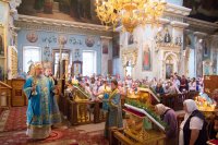 Божественная литургия в праздник Почаевской иконы Божией Матери Божественная литургия в праздник Почаевской иконы Божией Матери