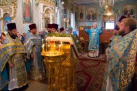 Божественная литургия в праздник Почаевской иконы Божией Матери Божественная литургия в праздник Почаевской иконы Божией Матери
