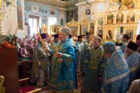 Божественная литургия в праздник Почаевской иконы Божией Матери Божественная литургия в праздник Почаевской иконы Божией Матери
