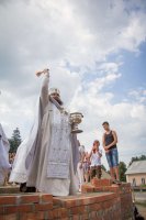 Освящения закладного камня в основание храма возводимого в а.г.Лучин Освящения закладного камня в основание храма возводимого в а.г.Лучин