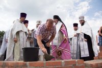 Освящения закладного камня в основание храма возводимого в а.г.Лучин Освящения закладного камня в основание храма возводимого в а.г.Лучин