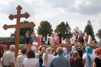 Освящения закладного камня в основание храма возводимого в а.г.Лучин Освящения закладного камня в основание храма возводимого в а.г.Лучин