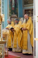 Божественная литургия в Свято-Петро-Павловском кафедральном соборе г.Гомеля