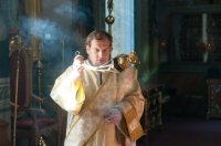 Божественная литургия в Свято-Петро-Павловском кафедральном соборе г.Гомеля