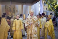 Божественная Литургия в кафедральном Свято-Петро-Павловском соборе г.Гомеля