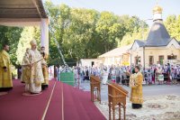 Божественная Литургия в кафедральном Свято-Петро-Павловском соборе г.Гомеля