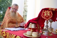 Божественная литургия в день памяти святого великомученика и целителя Пантелеимона