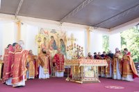 Божественная литургия в день памяти святого великомученика и целителя Пантелеимона