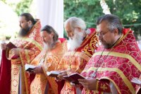 Божественная литургия в день памяти святого великомученика и целителя Пантелеимона