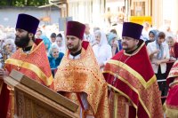 Божественная литургия в день памяти святого великомученика и целителя Пантелеимона