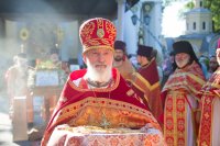 Божественная литургия в день памяти святого великомученика и целителя Пантелеимона