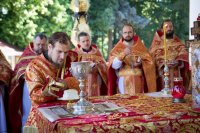 Божественная литургия в день памяти святого великомученика и целителя Пантелеимона