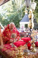 Божественная литургия в день памяти святого великомученика и целителя Пантелеимона