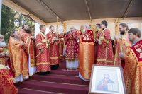 Божественная литургия в день памяти святого великомученика и целителя Пантелеимона