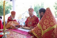 Божественная литургия в день памяти святого великомученика и целителя Пантелеимона