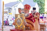 Божественная литургия в день памяти святого великомученика и целителя Пантелеимона