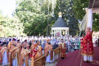 Божественная литургия в день памяти святого великомученика и целителя Пантелеимона