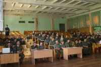 Священнослужитель принял участие в Собрании прапорщиков Гомельской пограничной группы