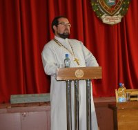 Священнослужитель принял участие в Собрании прапорщиков Гомельской пограничной группы