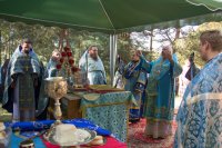 Божественная литургия в праздник Смоленской иконы Божией Матери "Одигитрия"