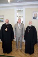 Патриарший Экзарх встретился с губернатором Гомельской области