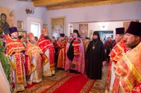 Божественная литургия в день памяти мученика Иоанна Воина