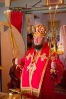 Божественная литургия в день памяти мученика Иоанна Воина