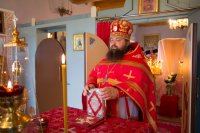 Божественная литургия в день памяти мученика Иоанна Воина