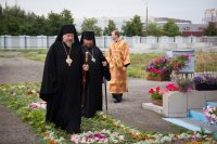 Божественная литургия в день памяти мученика Иоанна Воина